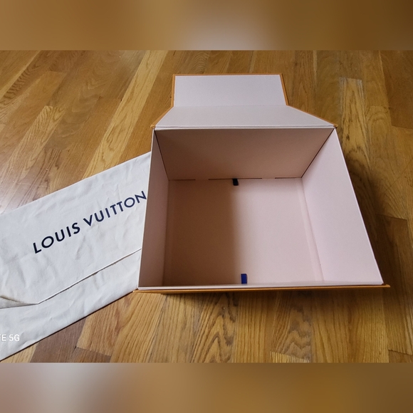Louis Vuitton Storage Box And Duster - Picture 1 of 13